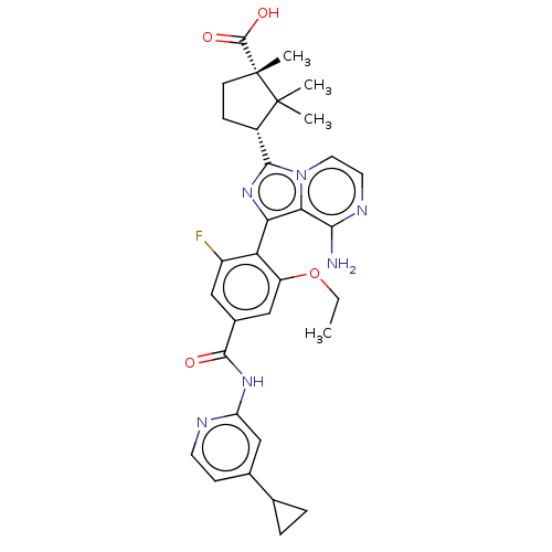 Chemical structure of BindingDB Monomer ID 288514