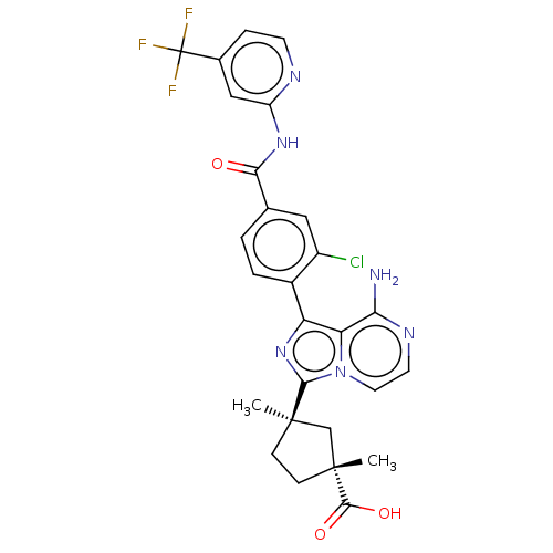 Chemical structure of BindingDB Monomer ID 288524