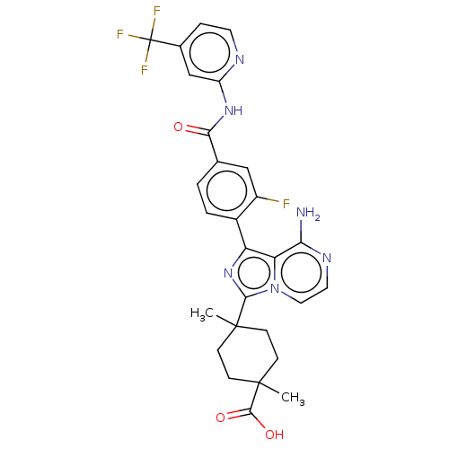 Chemical structure of BindingDB Monomer ID 288526