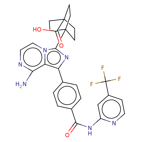 Chemical structure of BindingDB Monomer ID 288560