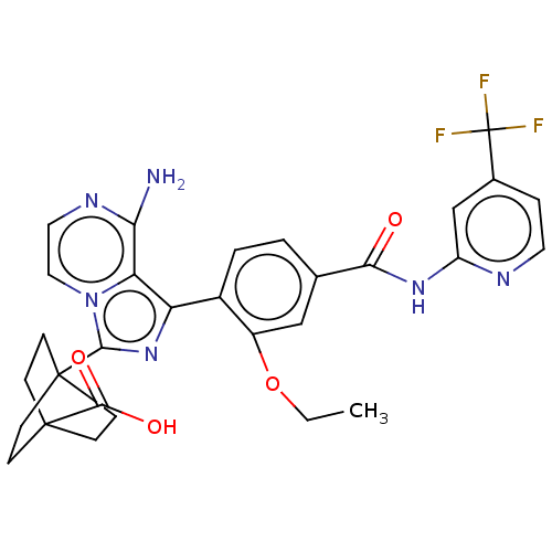 Chemical structure of BindingDB Monomer ID 288564