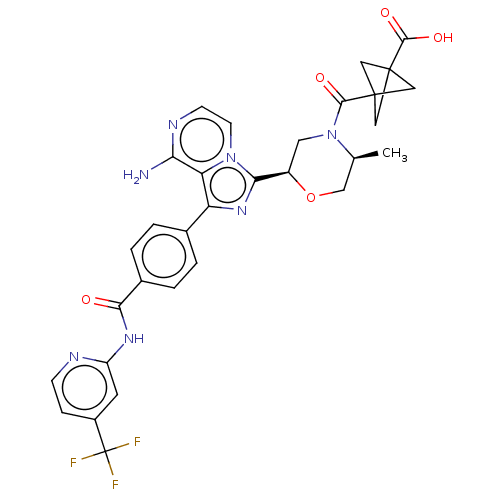 Chemical structure of BindingDB Monomer ID 288567