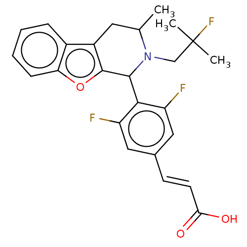 Chemical structure of BindingDB Monomer ID 288602
