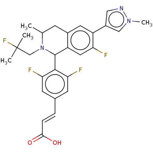 Chemical structure of BindingDB Monomer ID 288612