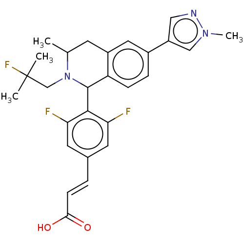Chemical structure of BindingDB Monomer ID 288642