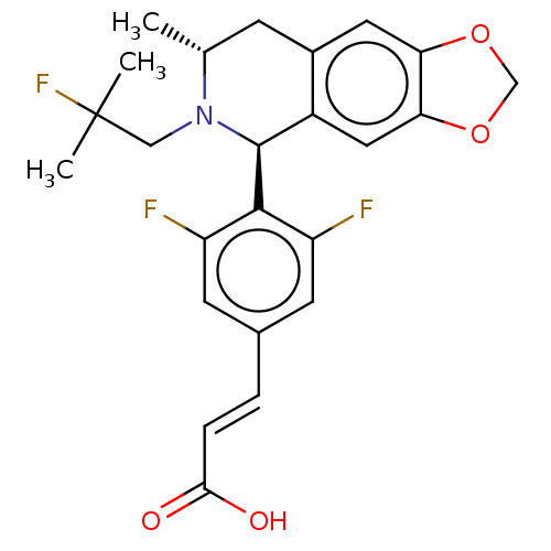 Chemical structure of BindingDB Monomer ID 288656
