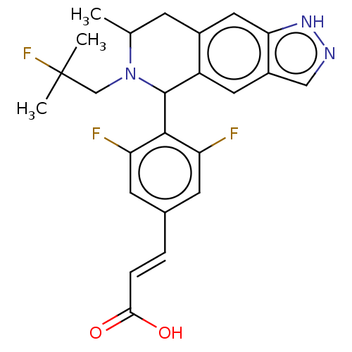 Chemical structure of BindingDB Monomer ID 288674