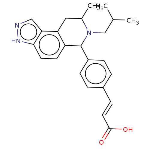Chemical structure of BindingDB Monomer ID 288684