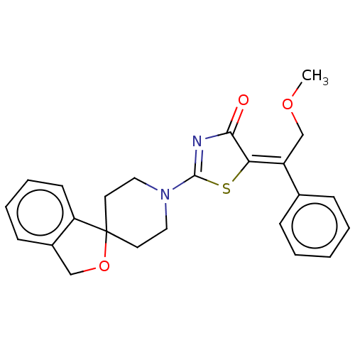 Chemical structure of BindingDB Monomer ID 288784