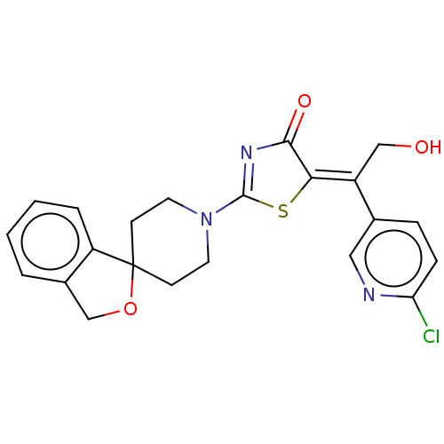 Chemical structure of BindingDB Monomer ID 288821