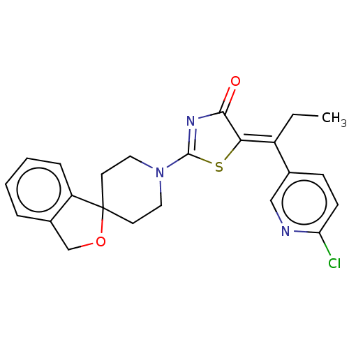 Chemical structure of BindingDB Monomer ID 288824