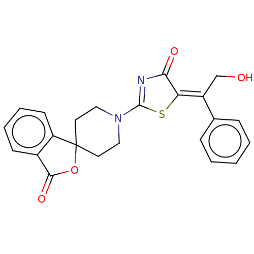Chemical structure of BindingDB Monomer ID 288834