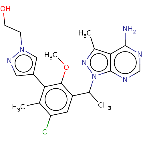 Chemical structure of BindingDB Monomer ID 289019