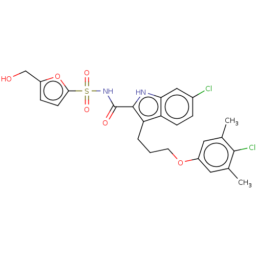 Chemical structure of BindingDB Monomer ID 289051