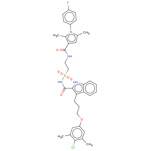 Chemical structure of BindingDB Monomer ID 289071