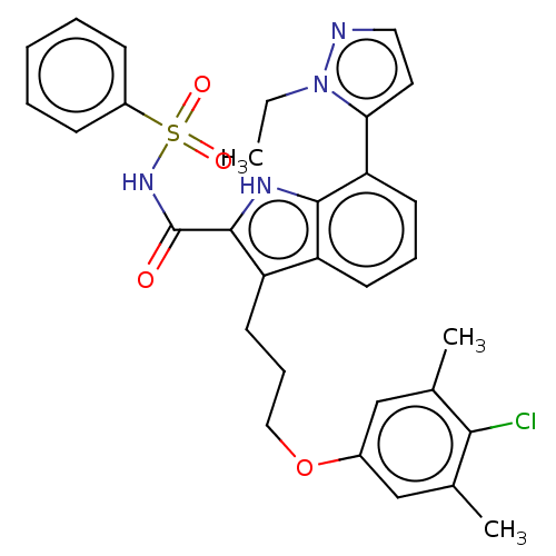 Chemical structure of BindingDB Monomer ID 289078
