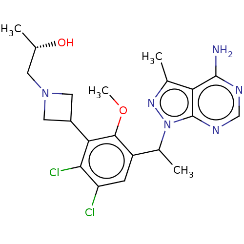 Chemical structure of BindingDB Monomer ID 289300