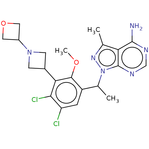 Chemical structure of BindingDB Monomer ID 289303