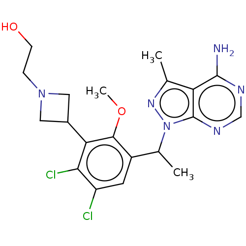 Chemical structure of BindingDB Monomer ID 289307
