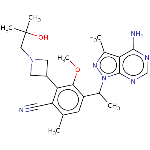 Chemical structure of BindingDB Monomer ID 289321