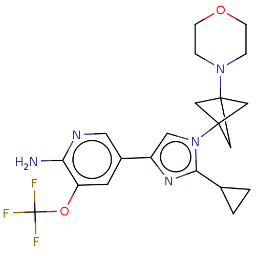 Chemical structure of BindingDB Monomer ID 289421