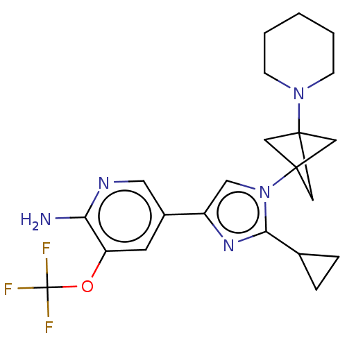 Chemical structure of BindingDB Monomer ID 289438