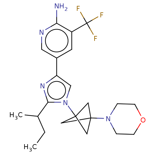 Chemical structure of BindingDB Monomer ID 289474
