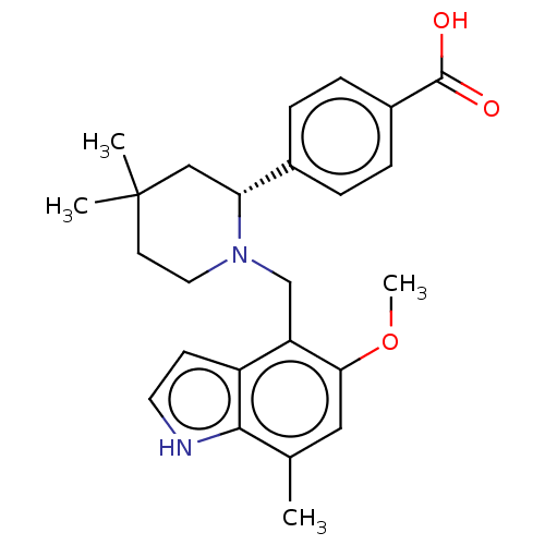 Chemical structure of BindingDB Monomer ID 289488