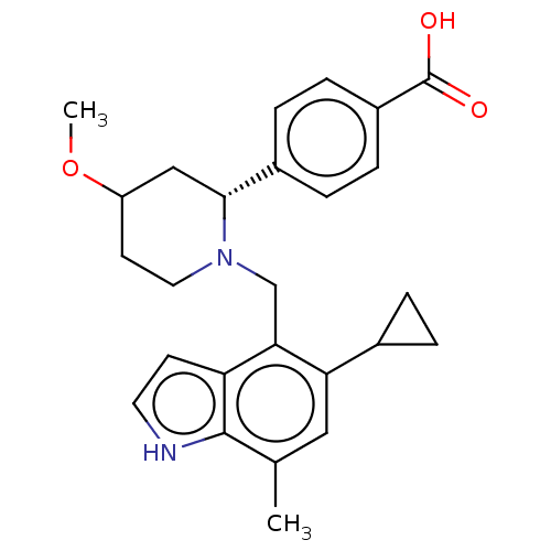 Chemical structure of BindingDB Monomer ID 289501