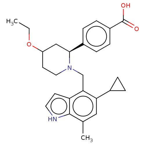 Chemical structure of BindingDB Monomer ID 289502