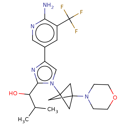Chemical structure of BindingDB Monomer ID 289504