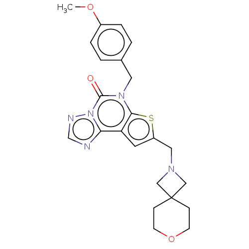 Chemical structure of BindingDB Monomer ID 289550