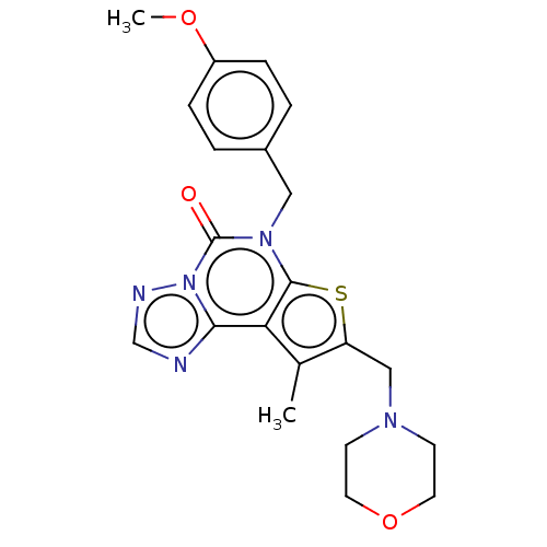 Chemical structure of BindingDB Monomer ID 289556
