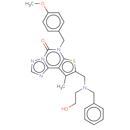 Chemical structure of BindingDB Monomer ID 289560