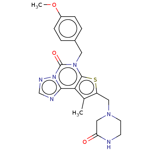 Chemical structure of BindingDB Monomer ID 289565