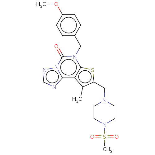 Chemical structure of BindingDB Monomer ID 289575