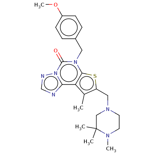 Chemical structure of BindingDB Monomer ID 289586