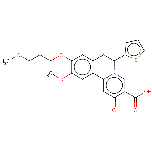 Chemical structure of BindingDB Monomer ID 289734