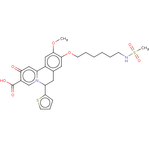 Chemical structure of BindingDB Monomer ID 289755