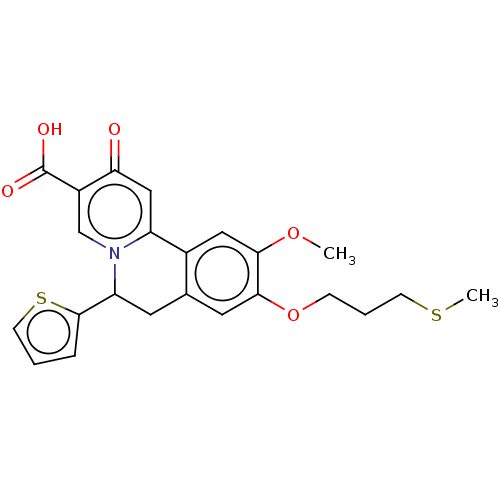 Chemical structure of BindingDB Monomer ID 289762