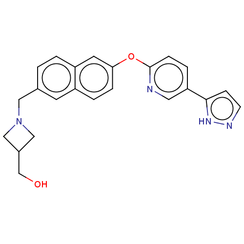 Chemical structure of BindingDB Monomer ID 289861