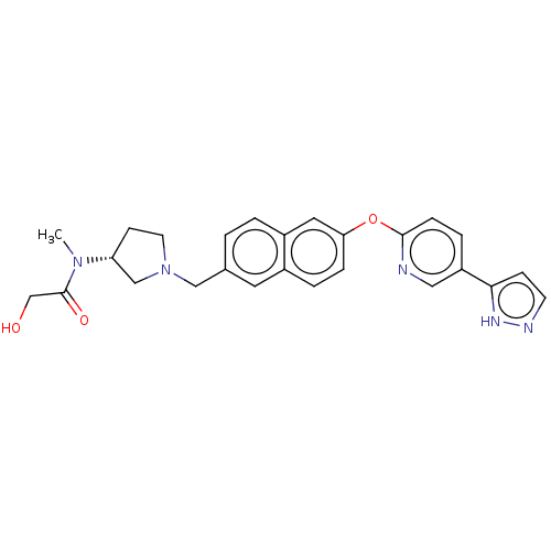 Chemical structure of BindingDB Monomer ID 289880