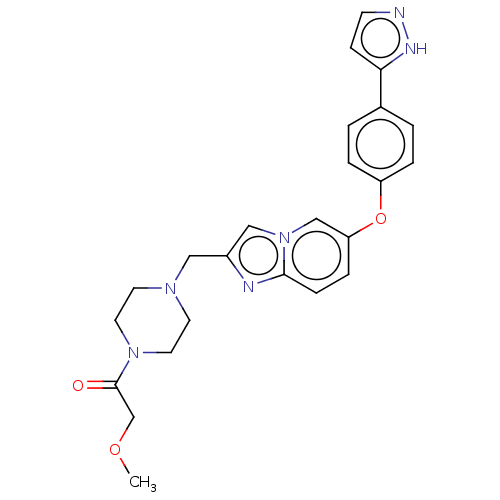 Chemical structure of BindingDB Monomer ID 289956
