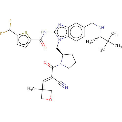 Chemical structure of BindingDB Monomer ID 290254