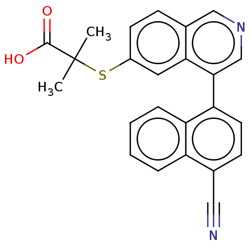Chemical structure of BindingDB Monomer ID 290450