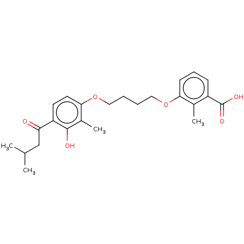 Chemical structure of BindingDB Monomer ID 290459