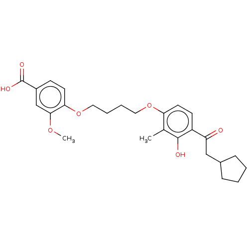 Chemical structure of BindingDB Monomer ID 290464