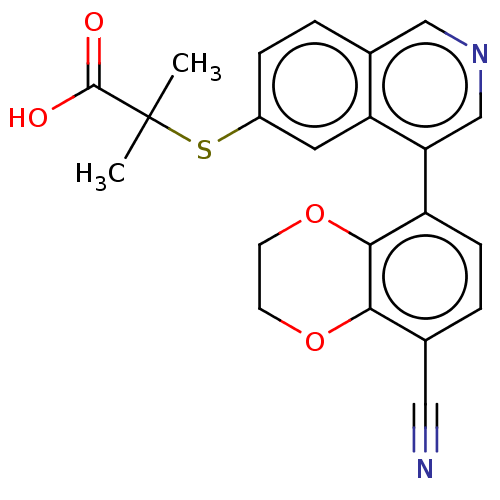 Chemical structure of BindingDB Monomer ID 290469