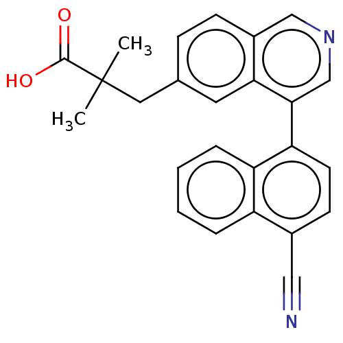 Chemical structure of BindingDB Monomer ID 290481