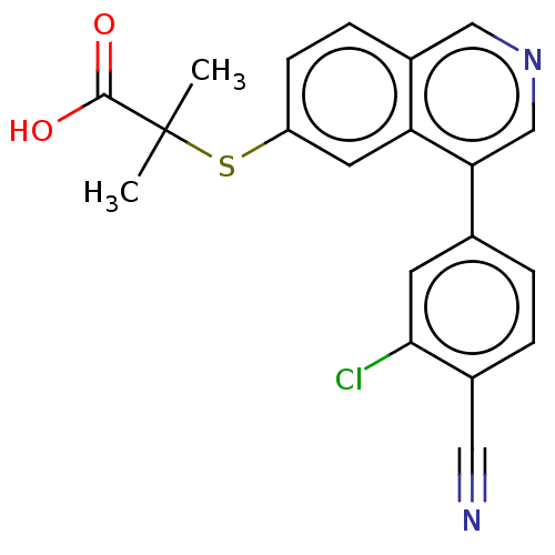 Chemical structure of BindingDB Monomer ID 290485